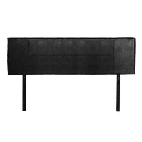 PU Leather King Bed Headboard Bedhead - Black