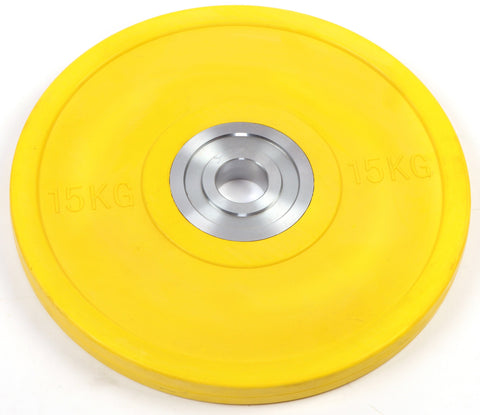 15KG PRO Olympic Rubber Bumper Weight Plate