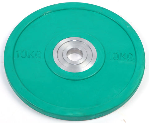 10KG PRO Olympic Rubber Bumper Weight Plate