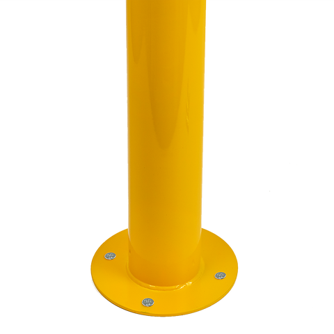 Yellow Heavy Duty Steel Bollard Post