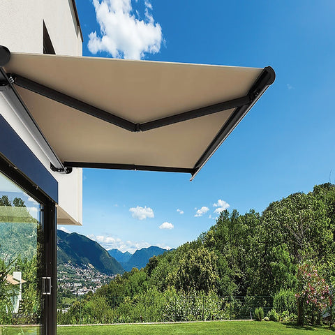 Heavy Duty Full Cassette Motorised Awning - 4.0m x 3.0m