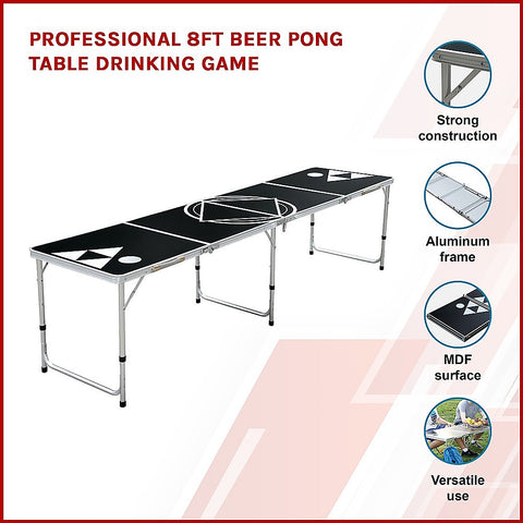 8FT Beer Pong Table