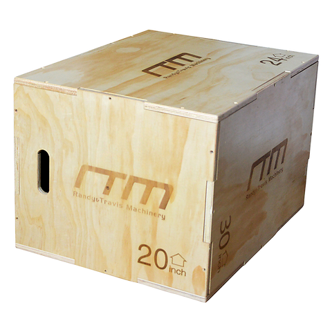 3 IN 1 Wood Plyo Games Plyometric Jump Box