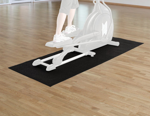 2m Gym Rubber Floor Mat Reduce Treadmill Vibration