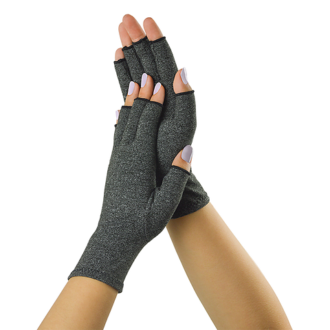 Arthritis Gloves Compression Joint Finger Hand Wrist Support Brace - Medium