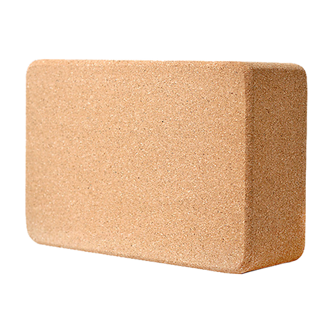 2x ECO-Friendly Cork Yoga Block Organic Yoga Prop Accessory Exercise Brick