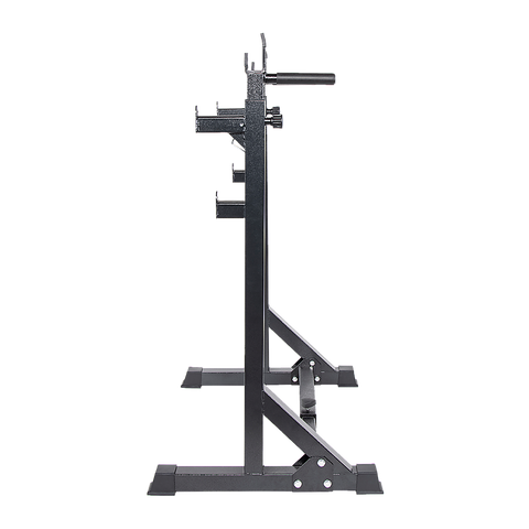 Commercial Squat Rack Adjustable Pair Fitness Exercise Weight Lifting Gym Barbell Stand