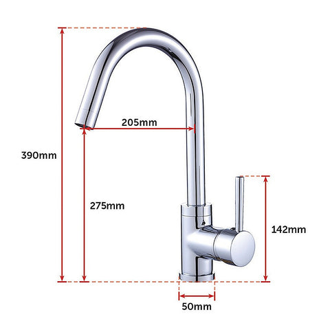 Kitchen Mixer Tap Faucet Basin Laundry Sink