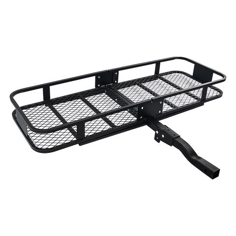 Car Luggage Basket Trailer Hitch Cargo Carrier