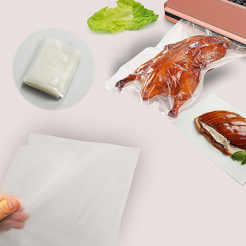 100x Vacuum Sealer Bags Food Storage Saver Heat Seal Cryovac 20cm x 30cm