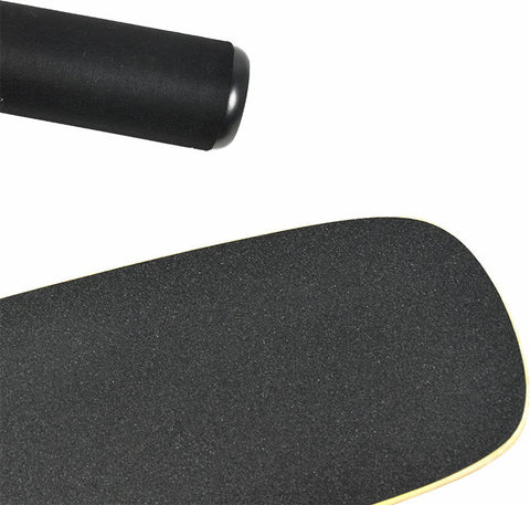 Balance Board Trainer with Adjustable Stopper Wobble Roller