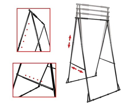 Pull-up Bar Free Standing Pull up Stand Sturdy Frame Indoor Pull Ups Machine