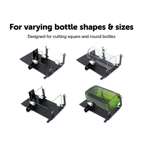 Glass Bottle Cutter Cutting Tool Upgrade Version Square & Round Bottle Cutter