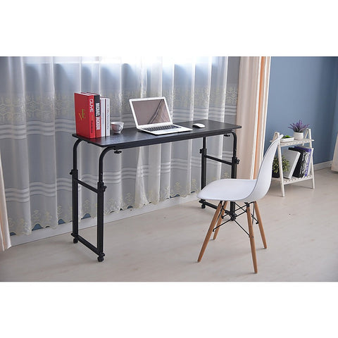 Overbed Table Work Laptop Desk with Wheels