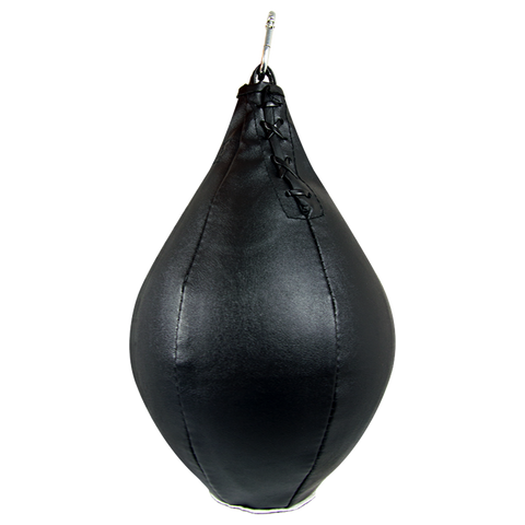 Boxing Speed Bag CowHide Leather MMA Punching Focus Bag Muay Thai Training Speed