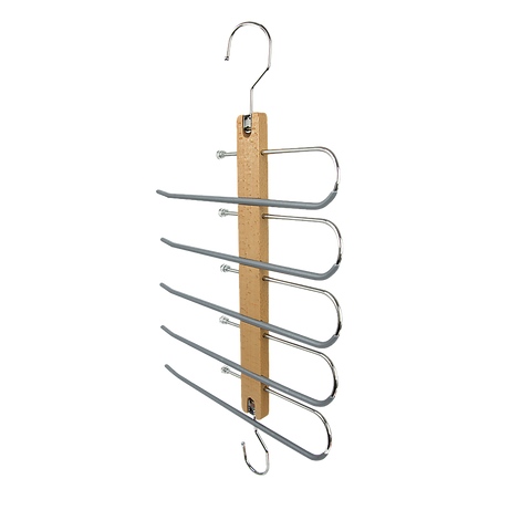 Pants Clothes Coat Hanger Non-slip Magic Space Saver Closet Organizer Rack