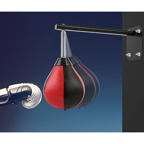 Speed Bag Boxing Punching Bag Wall Mount Reflex Training