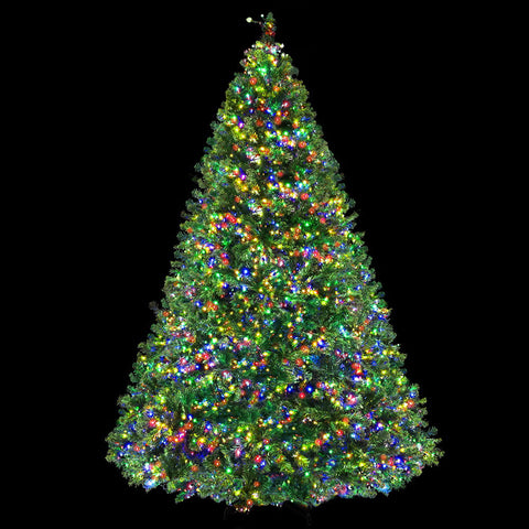 Jingle Jollys Christmas Tree 2.1M Xmas Tree 2800 LED Lights 8 Modes Multi Colour